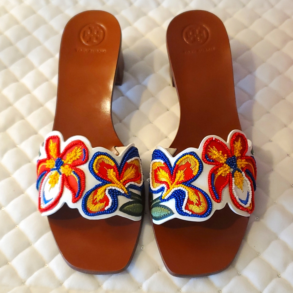 Bianca 45mm Slide Calf leather sandals